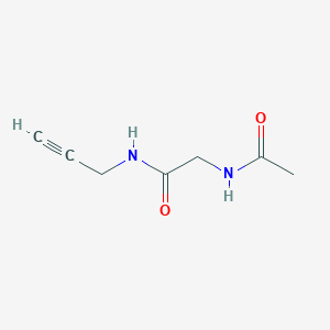 2-Acetamido-N-(prop-2-ynyl)acetamide