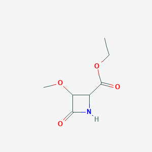 4-Carboethoxy-3-methoxyazetidine-2-one