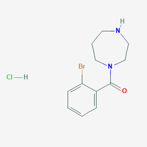 (2-Bromo-phenyl)-[1,4]diazepan-1-yl-methanone hydrochloride