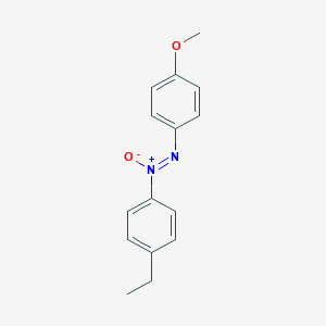 molecular formula C15H16N2O2 B082996 (4-Ethylphenyl)(4-methoxyphenyl)diazene oxide CAS No. 11106-47-1