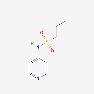 molecular formula C8H12N2O2S B8299642 n-propyl-N-4-pyridylsulphonamide 