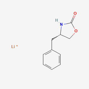 molecular formula C10H11LiNO2 B8299663 lithium (S)-(-)-4-benzyl-2-oxazolidinone 
