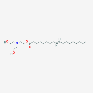 molecular formula C24H47NO4 B082997 2-[bis(2-Hydroxyethyl)amino]ethyl oleate CAS No. 10277-04-0