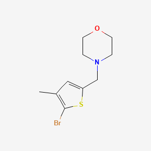 4-[(5-Bromo-4-methylthiophen-2-yl)methyl]morpholine