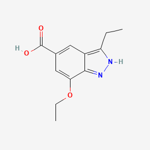 7-Ethoxy-3-ethyl-1H-indazole-5-carboxylic acid