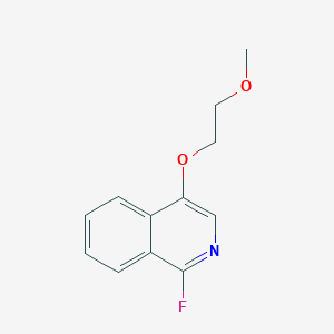 1-Fluoro-4-(2-methoxyethoxy)isoquinoline