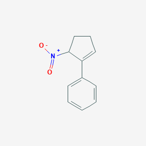 (5-Nitro-1-cyclopentenyl)benzene