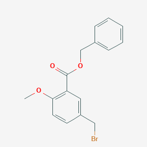 Benzyl 5-bromomethyl-2-methoxybenzoate