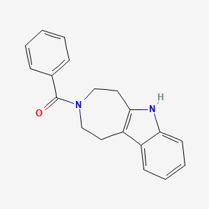 3-Benzoyl-1,2,3,4,5,6-hexahydroazepino[4,5-b]indole