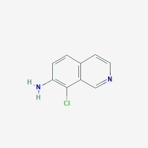 7-Amino-8-chloroisoquinoline