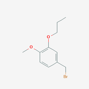 3-(Propyloxy)-4-methoxybenzyl bromide
