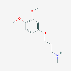 N-methyl-3-(3,4-dimethoxyphenyloxy)-propylamine