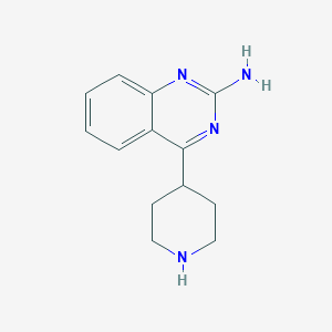 2-Amino-4-(4-piperidinyl)quinazoline
