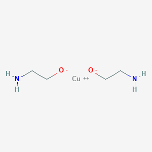 molecular formula C4H12CuN2O2 B083002 Copper ethanolamine complex CAS No. 14215-52-2