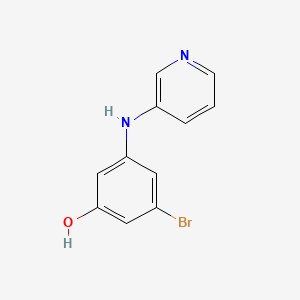 3-Bromo-5-(pyridin-3-ylamino)-phenol