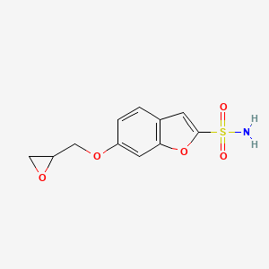 6-[2,3-Epoxypropoxy]-2-sulfamoylbenzo[b]furan