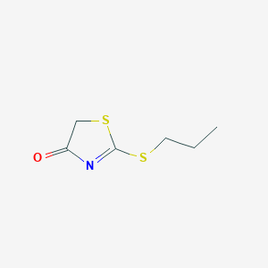 2-n-Propylthio-1,3-thiazoline-4-one
