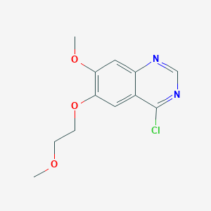 4-Chloro-7-methoxy-6-(2-methoxyethoxy)quinazoline