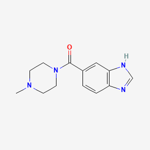 5-[(4-Methylpiperazin-1-yl)carbonyl]-1H-benzimidazole