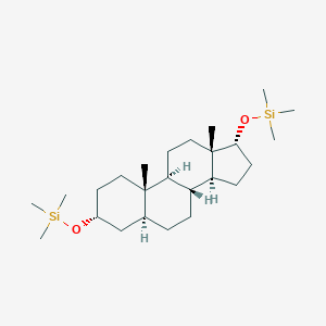 Silane, (5alpha-androstan-3alpha,17alpha-ylenedioxy)bis[trimethyl-