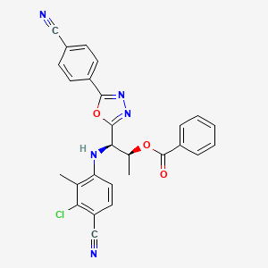 molecular formula C27H20ClN5O3 B8300937 RAD-150? 