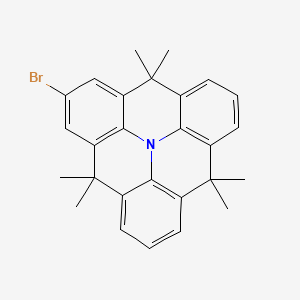 2-bromo-4,4,8,8,12,12-hexamethyl-8,12-dihydro-4H-benzo[1,9]quinolizino[3,4,5,6,7-defg]acridine