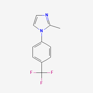 1H-Imidazole, 2-methyl-1-[4-(trifluoromethyl)phenyl]-