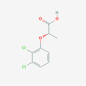molecular formula C9H8Cl2O3 B8301369 (S)-2-(2,3-dichlorophenoxy)propanoic acid 