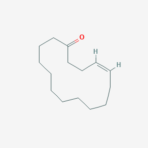 molecular formula C15H26O B083016 Cyclopentadec-4-en-1-one CAS No. 14595-54-1