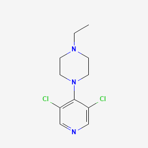 1-(3,5-Dichloropyridin-4-yl)-4-ethylpiperazine