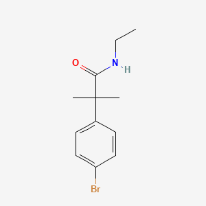 2-(4-Bromo-phenyl)-N-ethyl-isobutyramide