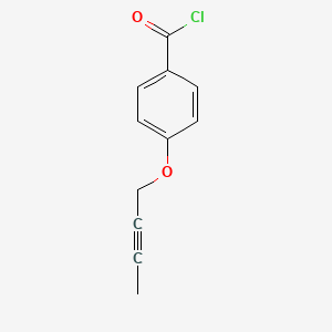 4-But-2-ynyloxybenzoyl chloride
