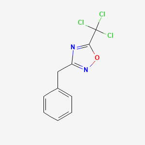 3-(Phenylmethyl)-5-trichloromethyl-1,2,4-oxadiazole