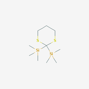 Trimethyl-(2-trimethylsilyl-1,3-dithian-2-yl)silane