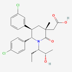molecular formula C25H29Cl2NO4 B8302226 AM-8553 