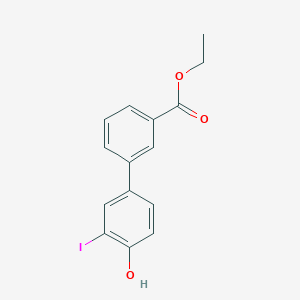 Ethyl 4'-hydroxy-3'-iodo-1,1'-biphenyl-3-carboxylate