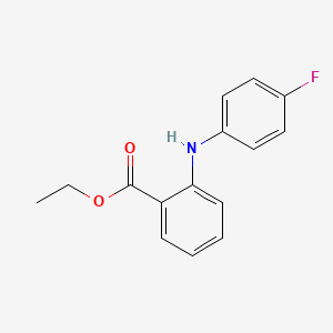Ethyl 2-(4-fluorophenylamino)benzoate