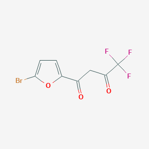 1-(5-Bromofuran-2-yl)-4,4,4-trifluorobutane-1,3-dione