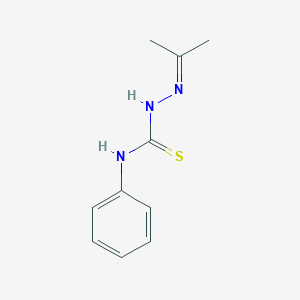 Acetone, 4-phenyl-3-thiosemicarbazone