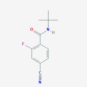 N-tert-Butyl-4-cyano-2-fluoro-benzamide