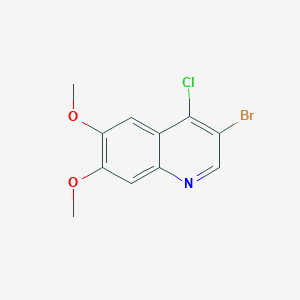 3-Bromo-4-chloro-6,7-dimethoxyquinoline