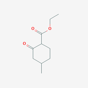 molecular formula C10H16O3 B083034 Ethyl 4-methyl-2-oxocyclohexanecarboxylate CAS No. 13537-82-1