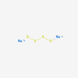 molecular formula Na2S4 B083037 Disodium tetrasulphide CAS No. 12034-39-8