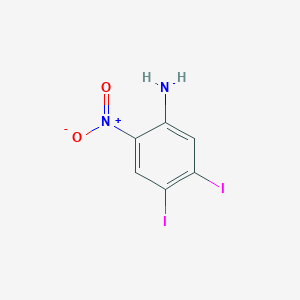 2-Nitro-4,5-di-iodoaniline