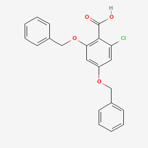 2,4-Bisbenzyloxy-6-chlorobenzoic acid