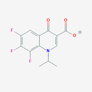 6,7,8-Trifluoro-1,4-dihydro-1-isopropyl-4-oxoquinoline-3-carboxylic acid