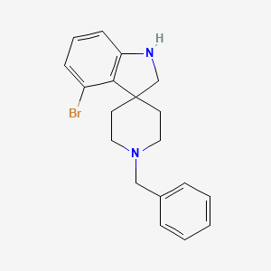 1'-Benzyl-4-bromospiro[indoline-3,4'-piperidine]