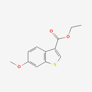 6-Methoxy-benzo[b]thiophene-3-carboxylic acid ethyl ester
