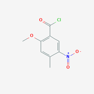2-Methoxy-4-methyl-5-nitrobenzoyl chloride