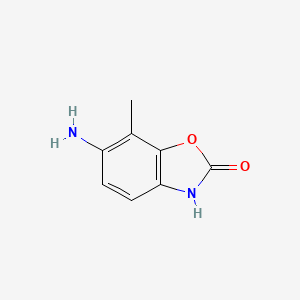 6-Amino-7-methyl-1,3-benzoxazol-2(3H)-one
